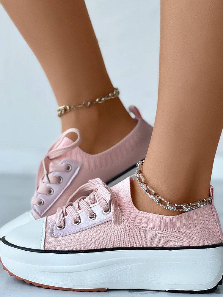 Knit Lace-Up Sneaker - Image 20