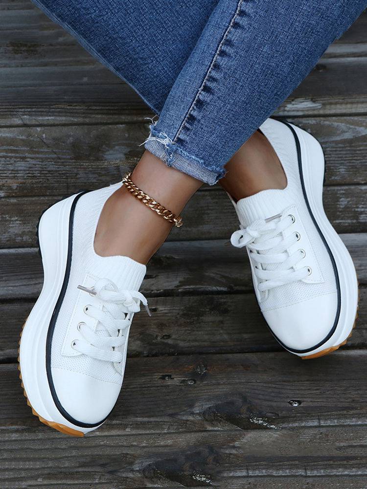 Knit Lace-Up Sneaker - Image 23