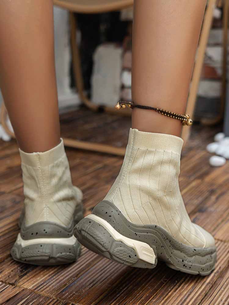 Knit Slip-on Bootie - Image 5