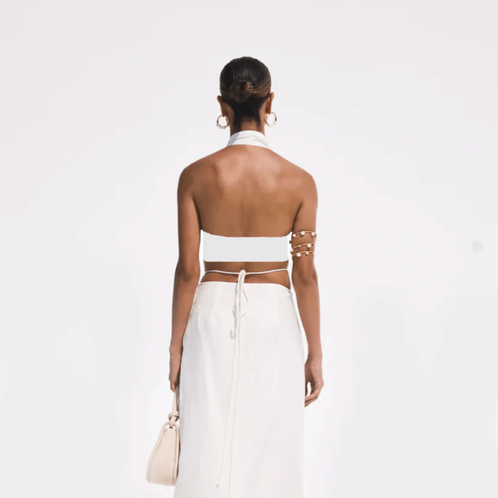 Kyla Halter Crop Top - Image 6