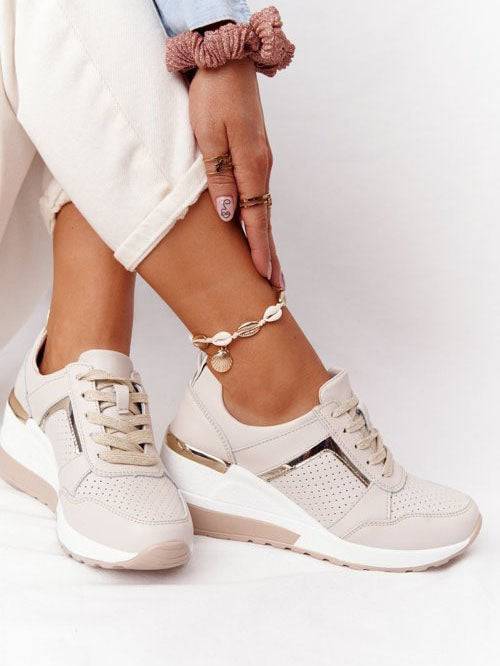 Lace Up Breathable Sneakers - Image 15