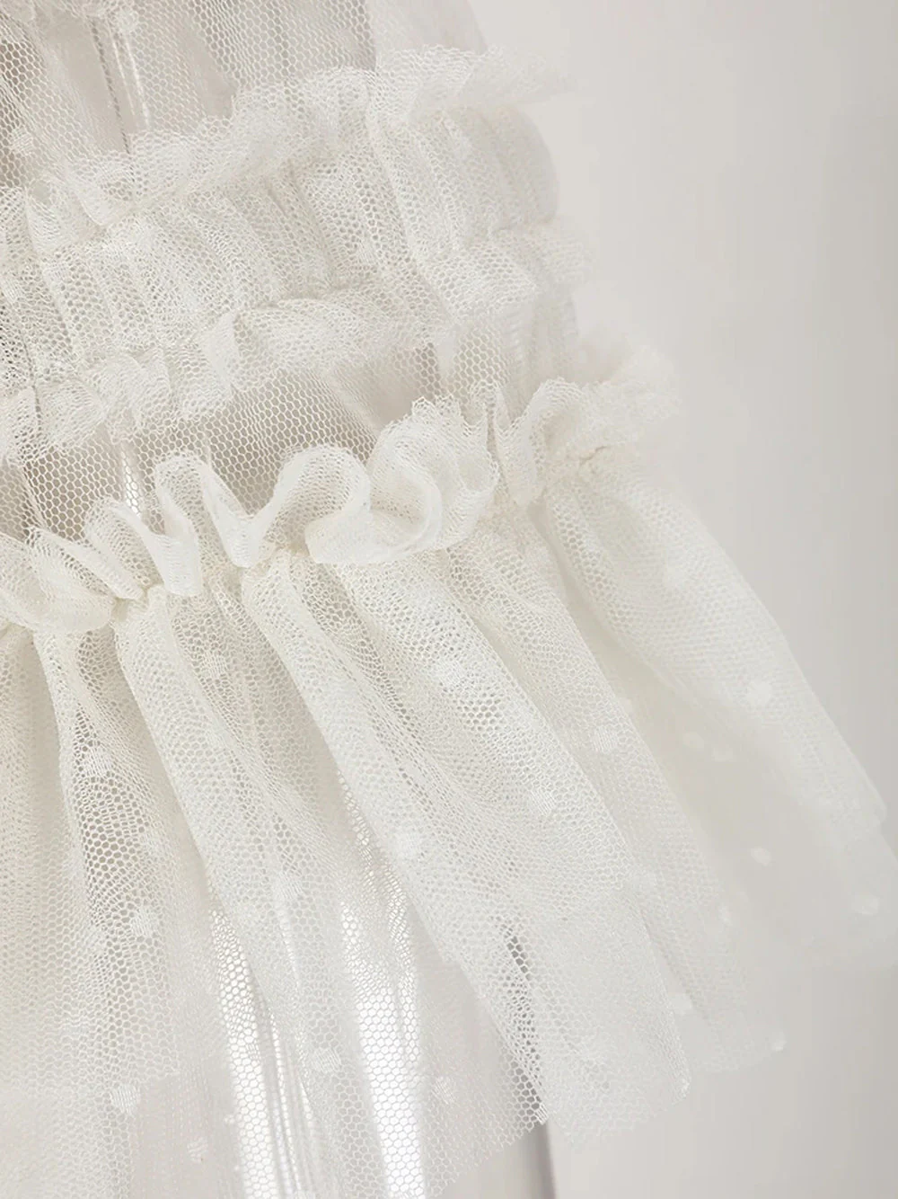 LANTE Ruffle Dress in Ivory - Image 5