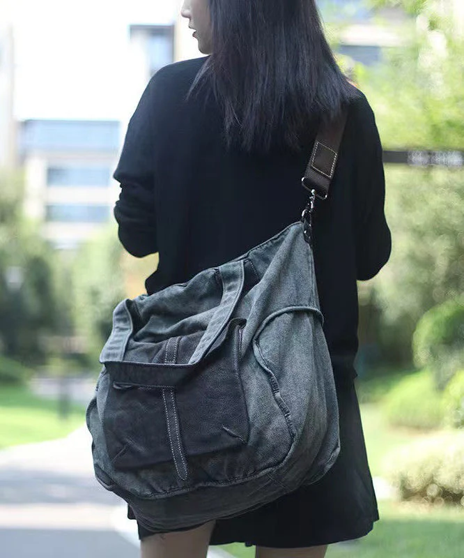 Large Capacity Travel Canvas Crossbody Bag