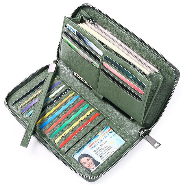 Leather Bag Outdoor Mobile Wallet Daily Phone PU - Image 8