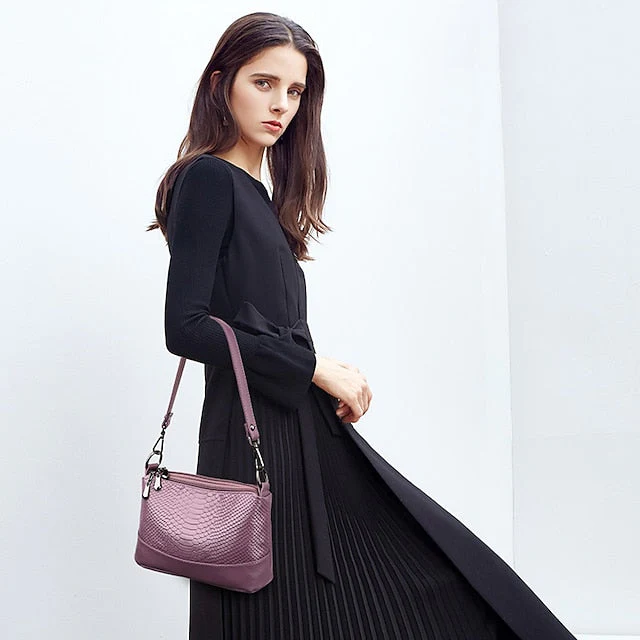 Leather Hobo Crossbody Bag Shoulder PU - Image 3