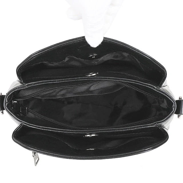 Leather Red Faux Crossbody Bag Small Minimalist - Image 4