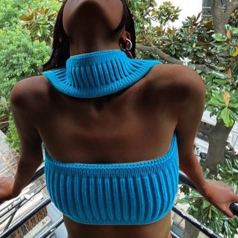 Lorelei Knitted Cashmere Tank Top - Image 3