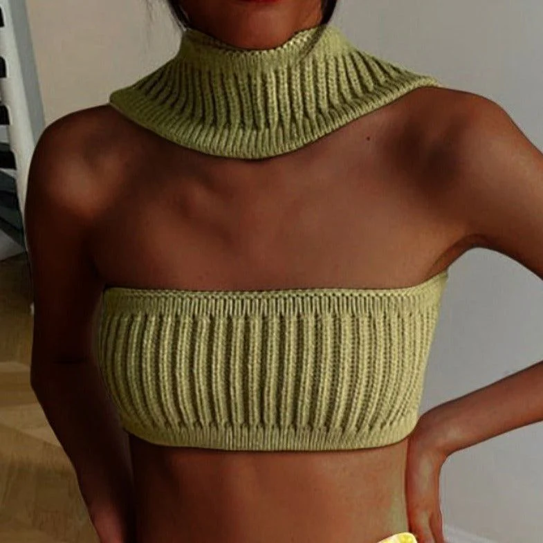 Lorelei Knitted Cashmere Tank Top - Image 7