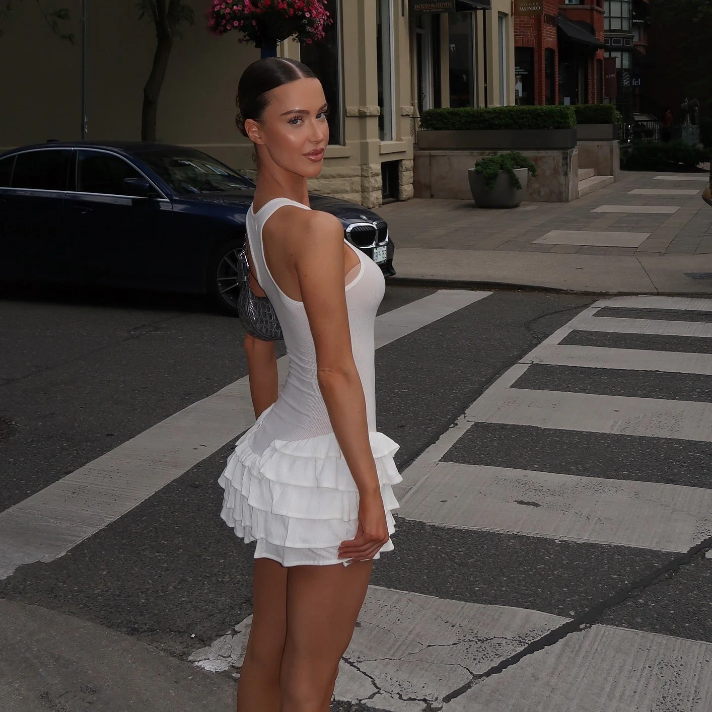 Lovely Perfection Frill Tank Mini Dress - Image 3