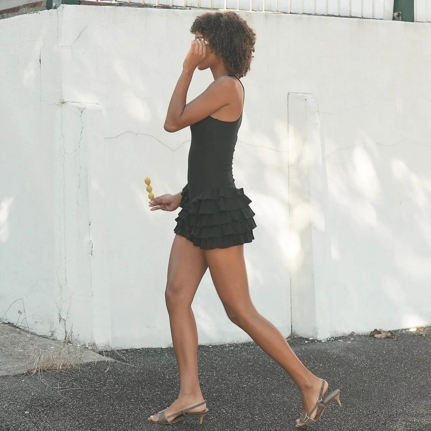 Lovely Perfection Frill Tank Mini Dress - Image 5