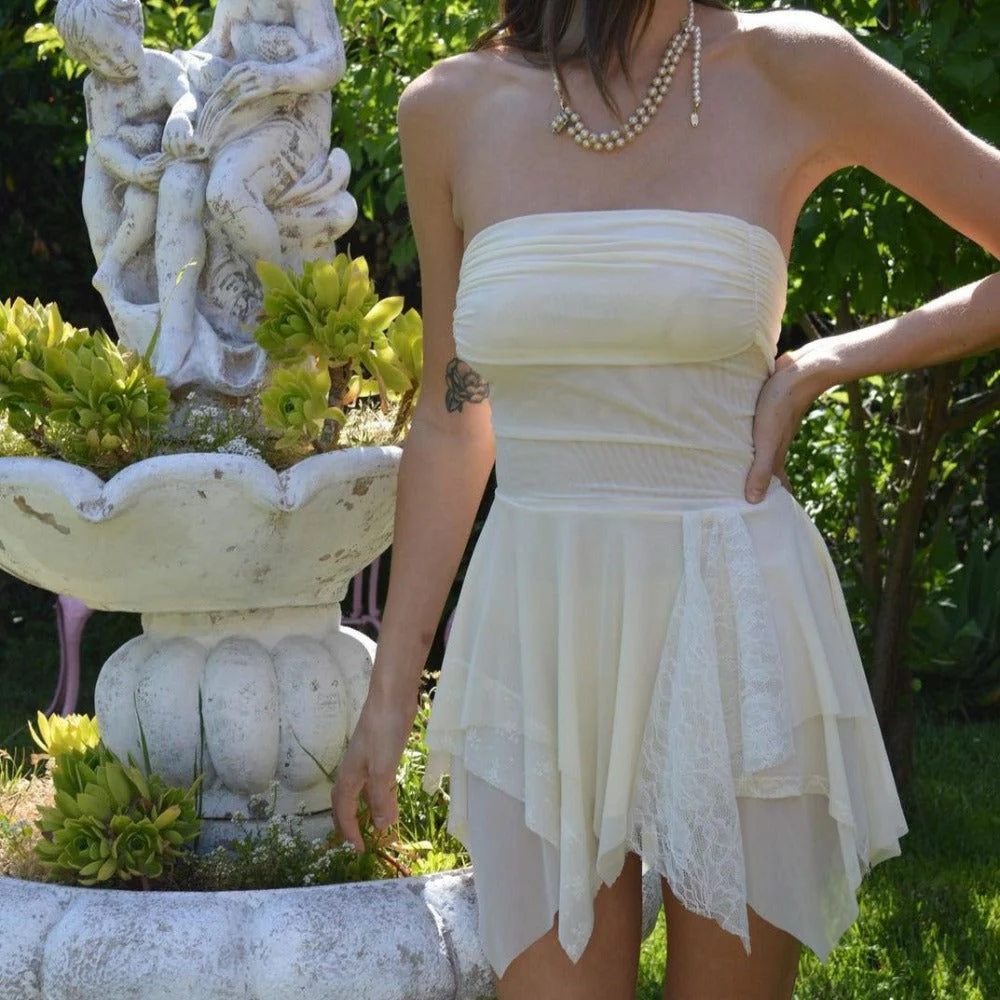 Loving That Girl Mesh Open Back Mini Dress - Image 5