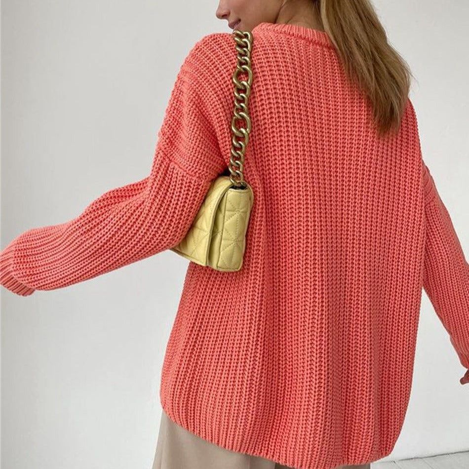 Made In Paradise Thickened Oversized Knitted Sweater - Image 2