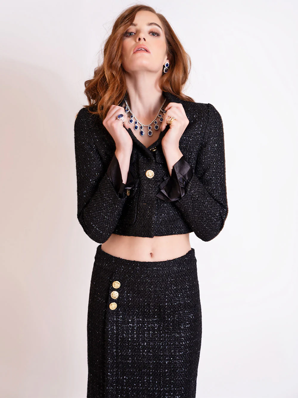 MADISON Tweed Jacket & Skirt Set - Image 14