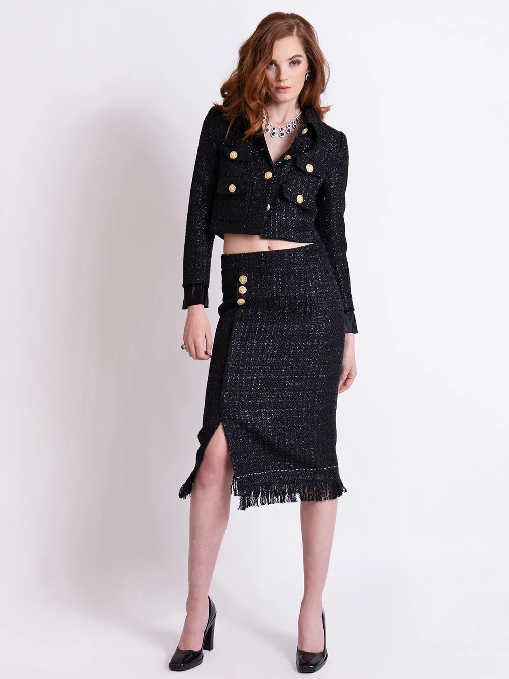MADISON Tweed Jacket & Skirt Set - Image 22