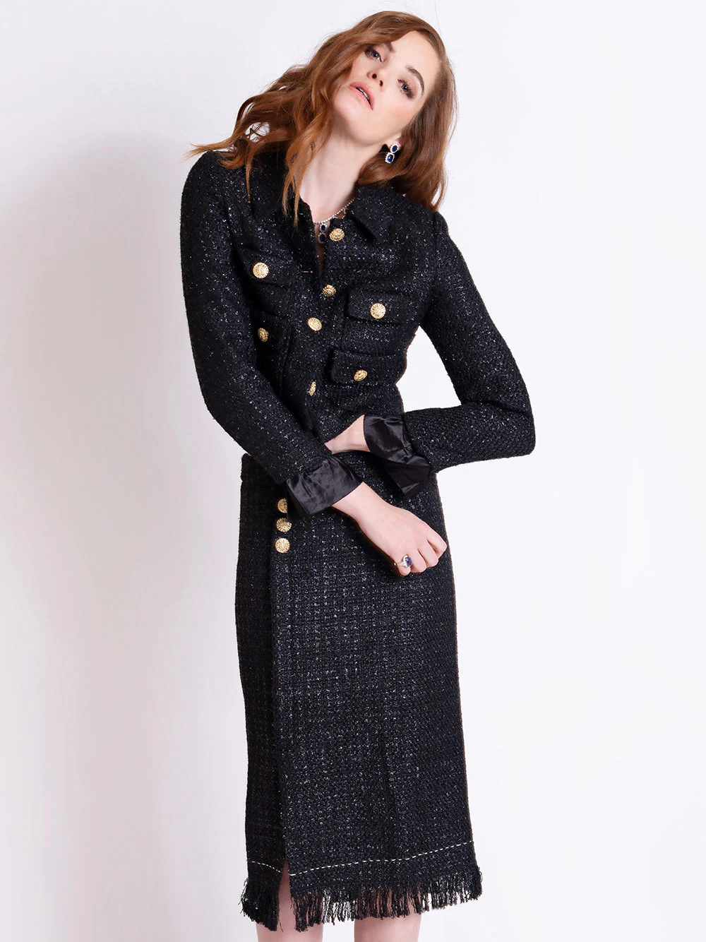 MADISON Tweed Jacket & Skirt Set - Image 8