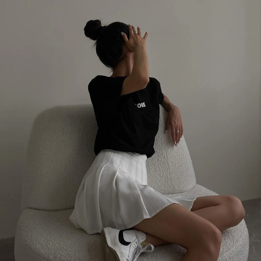 Martina Ruffle Mini Skirt - Image 3