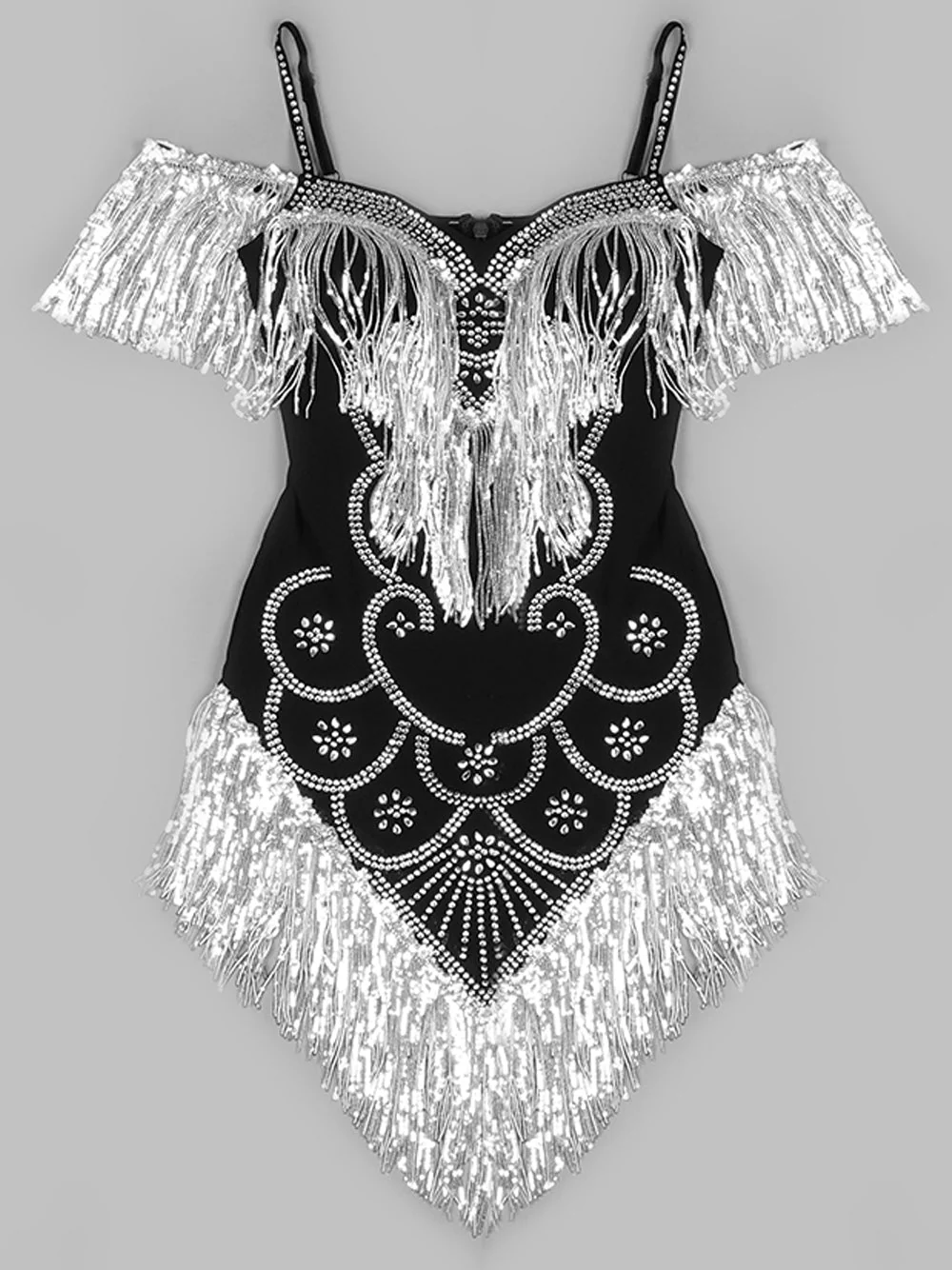 MEHANE Tassel Mini Dress - Image 4