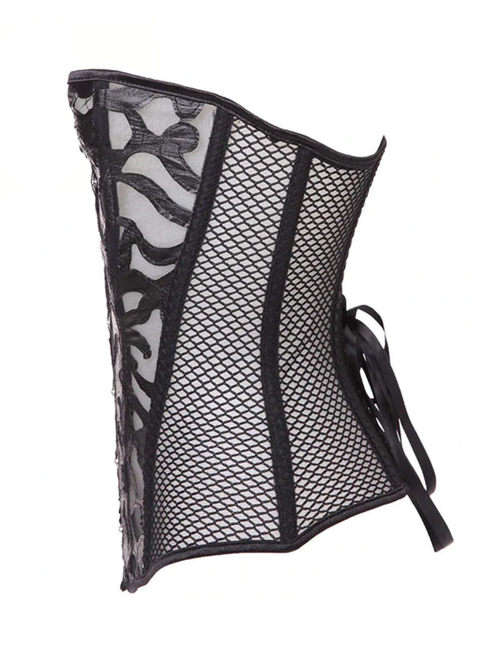 Mesh Corset in White - Image 8