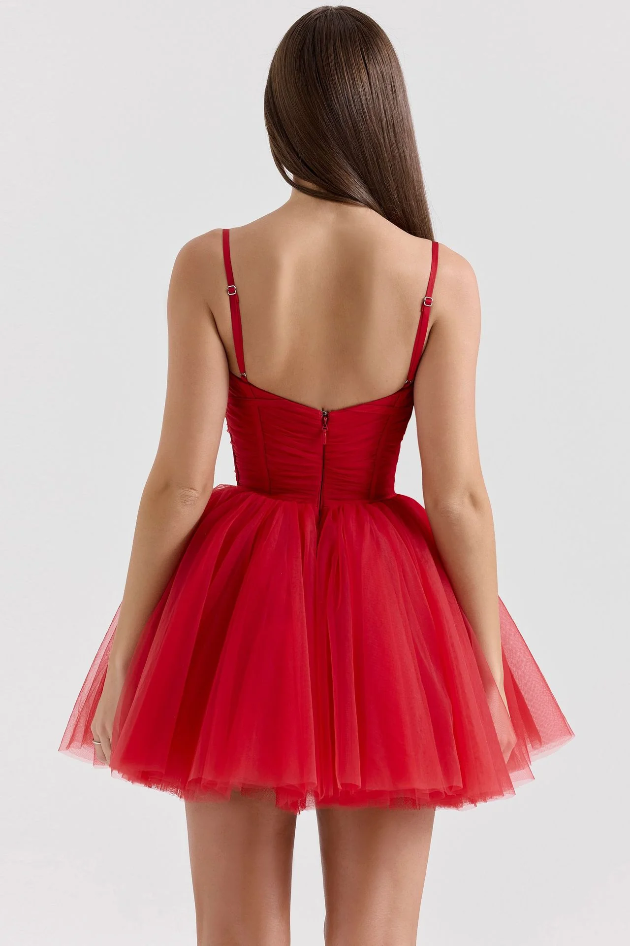 Mesh stitching suspender princess tutu dress - Image 14