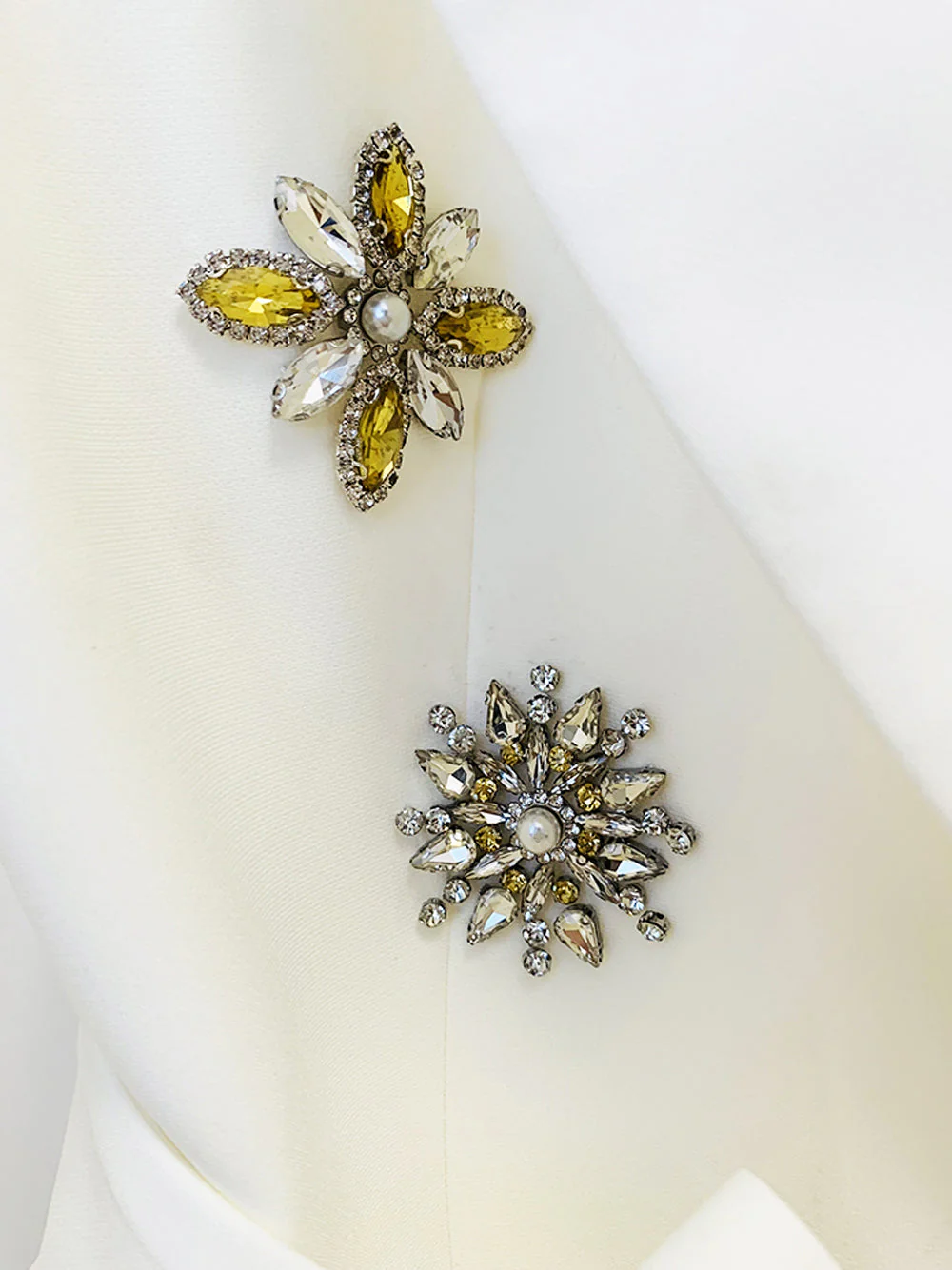 MICHA Rhinestone Belted Blazer - Image 10