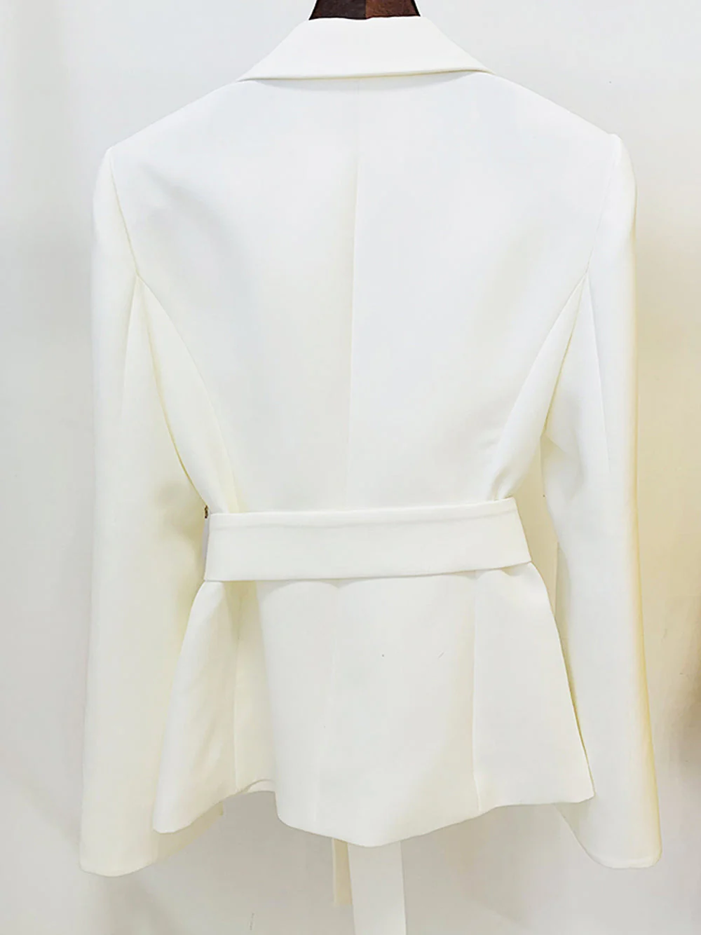 MICHA Rhinestone Belted Blazer - Image 7