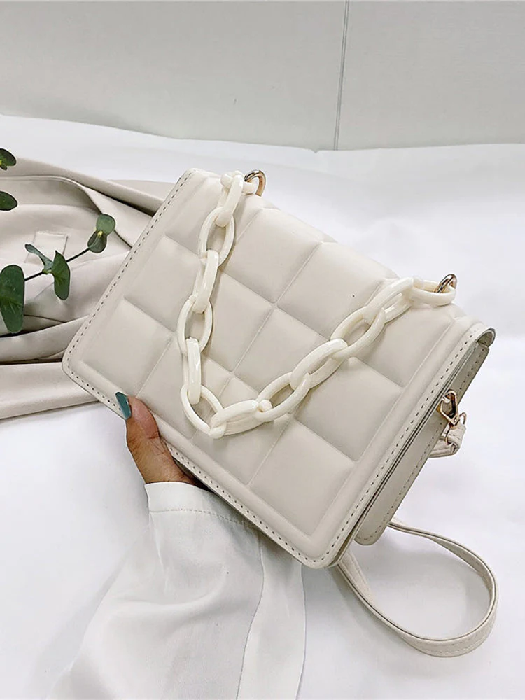 Embossed Decor Crossbody Bag - Image 9