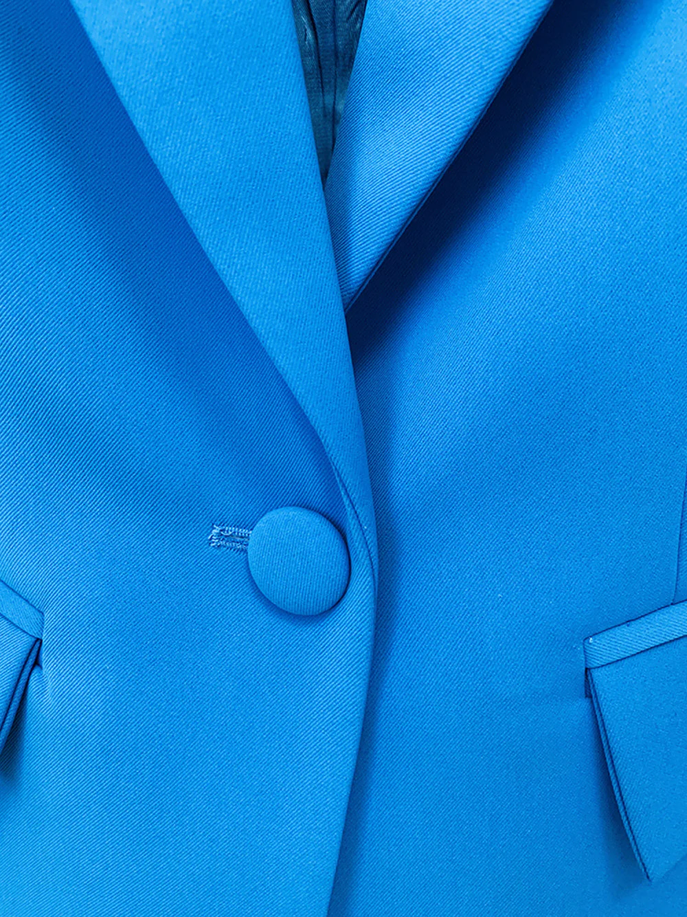 NAOMA Blazer & Flared Pants Set in Blue - Image 7