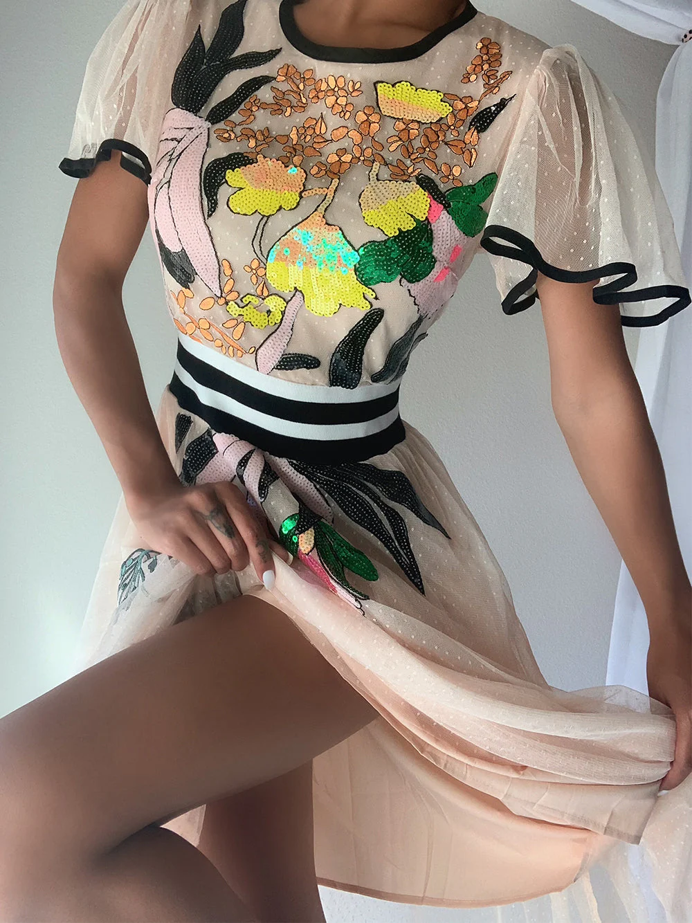 NATIA Midi Dress - Image 8