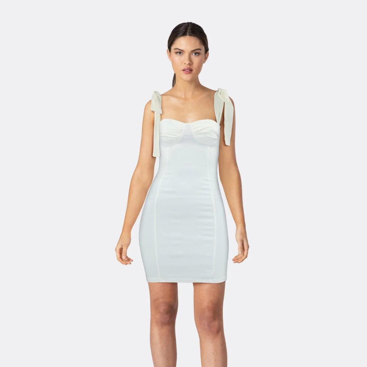 Nirvana Ribbon Tie Up Corset Dress - Image 7
