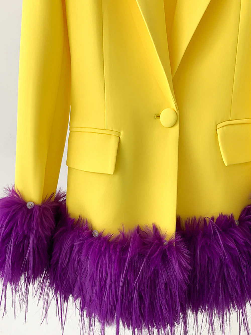 ORLA Blazer Feathers Dress - Image 10