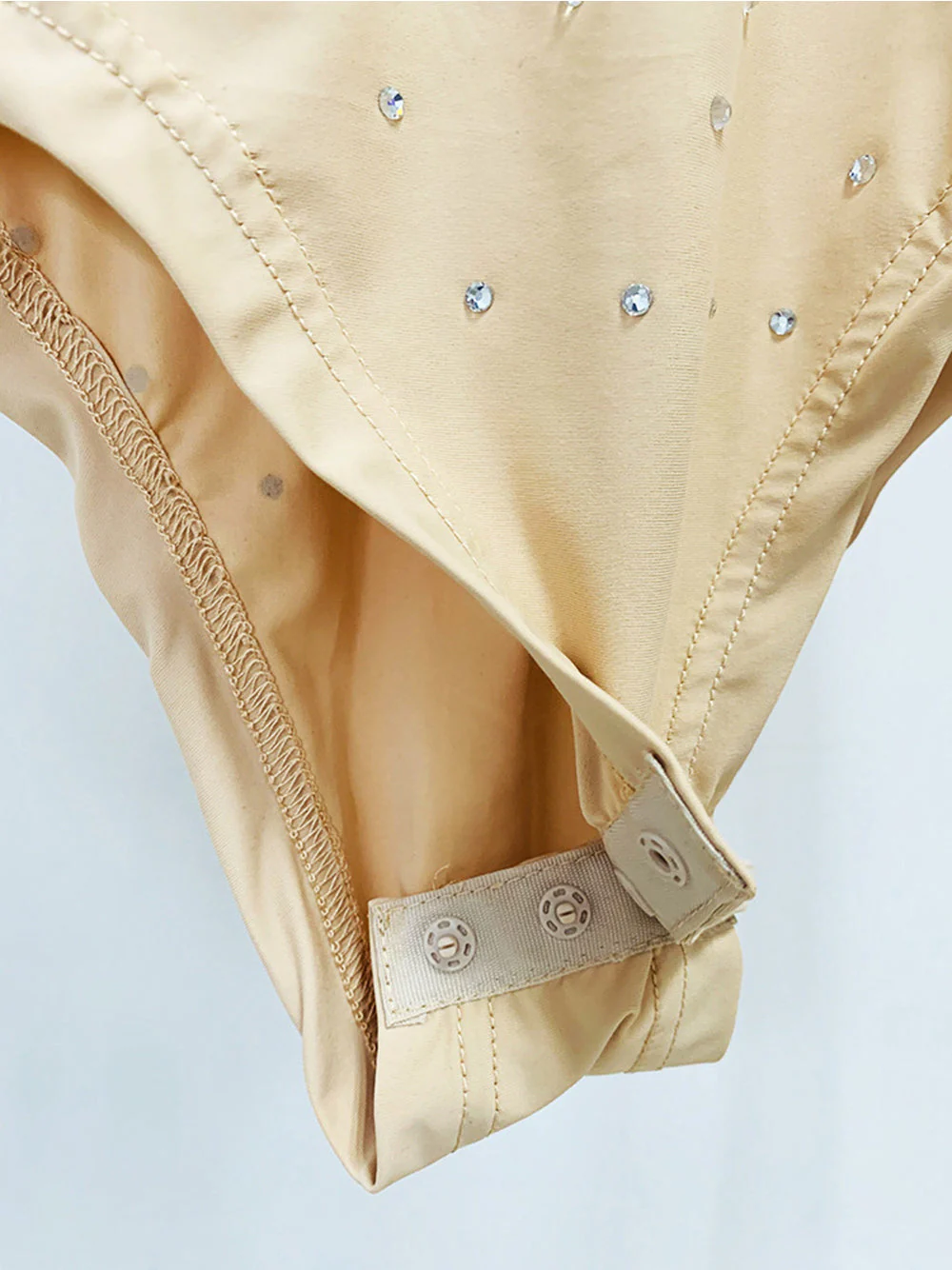 ORNE Bodysuit, Leggings & Skirt Set in Beige - Image 17