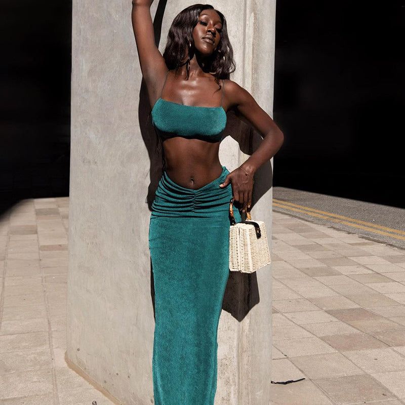 Oui! Oui! Velvet Two Piece Set - Image 10