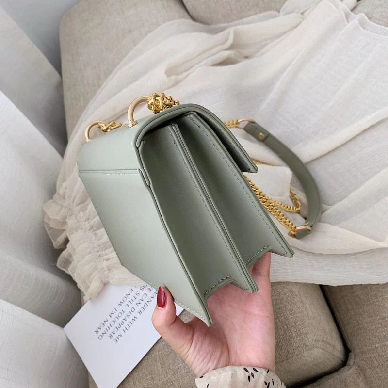 Pango Flap Chain Square Crossbody Bag - Image 5