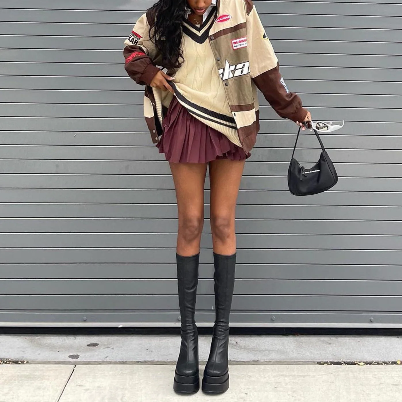 Paparazzo Knee High Platform Boots - Image 4