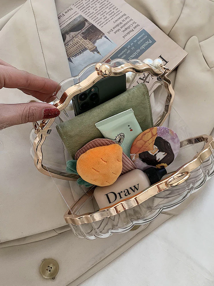 Pearl Decor Dome Bag - Image 4