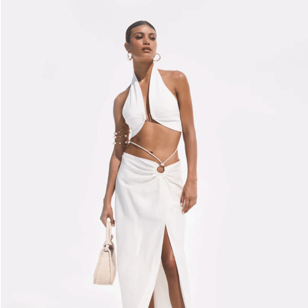 Perfect Personality Halter Crop Top - Image 5
