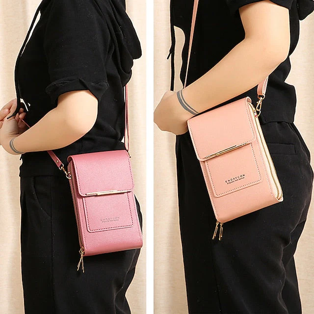 Phone Mobile Bag Crossbody Wallet Purse Coin - Image 8