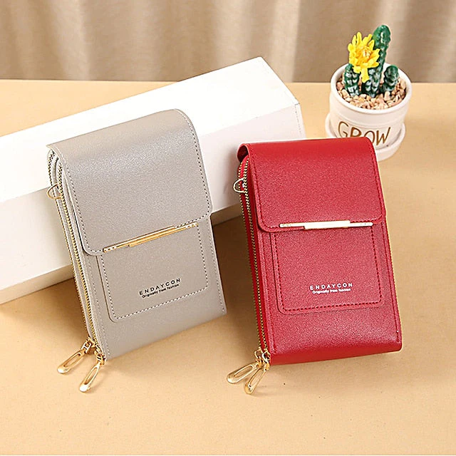 Phone Mobile Bag Crossbody Wallet Purse Coin - Image 9
