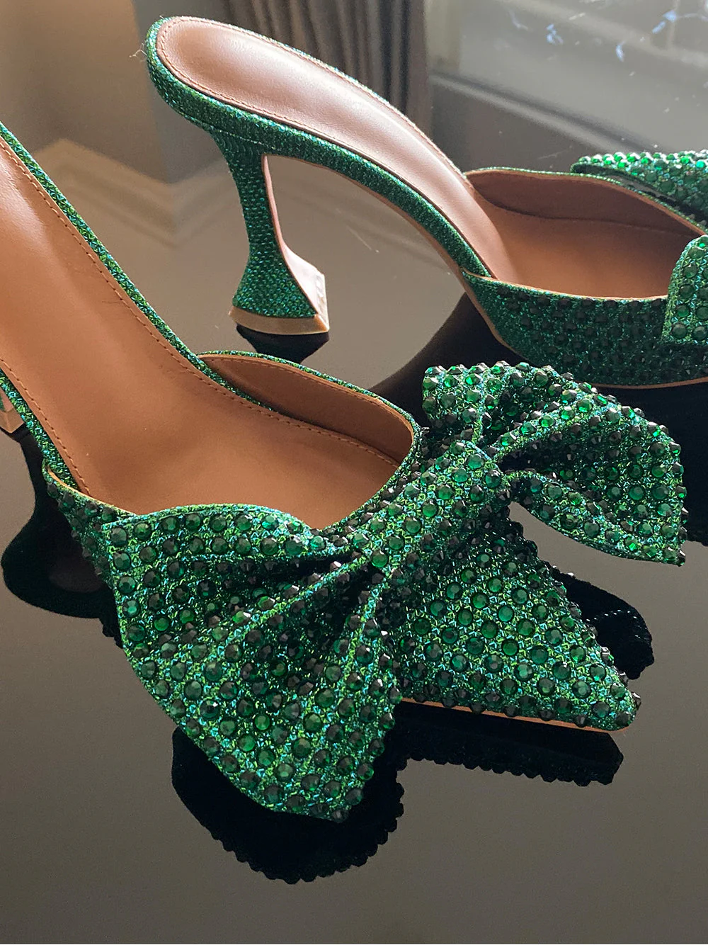 Pointed Toe Bow High Heels Pumps - Image 17