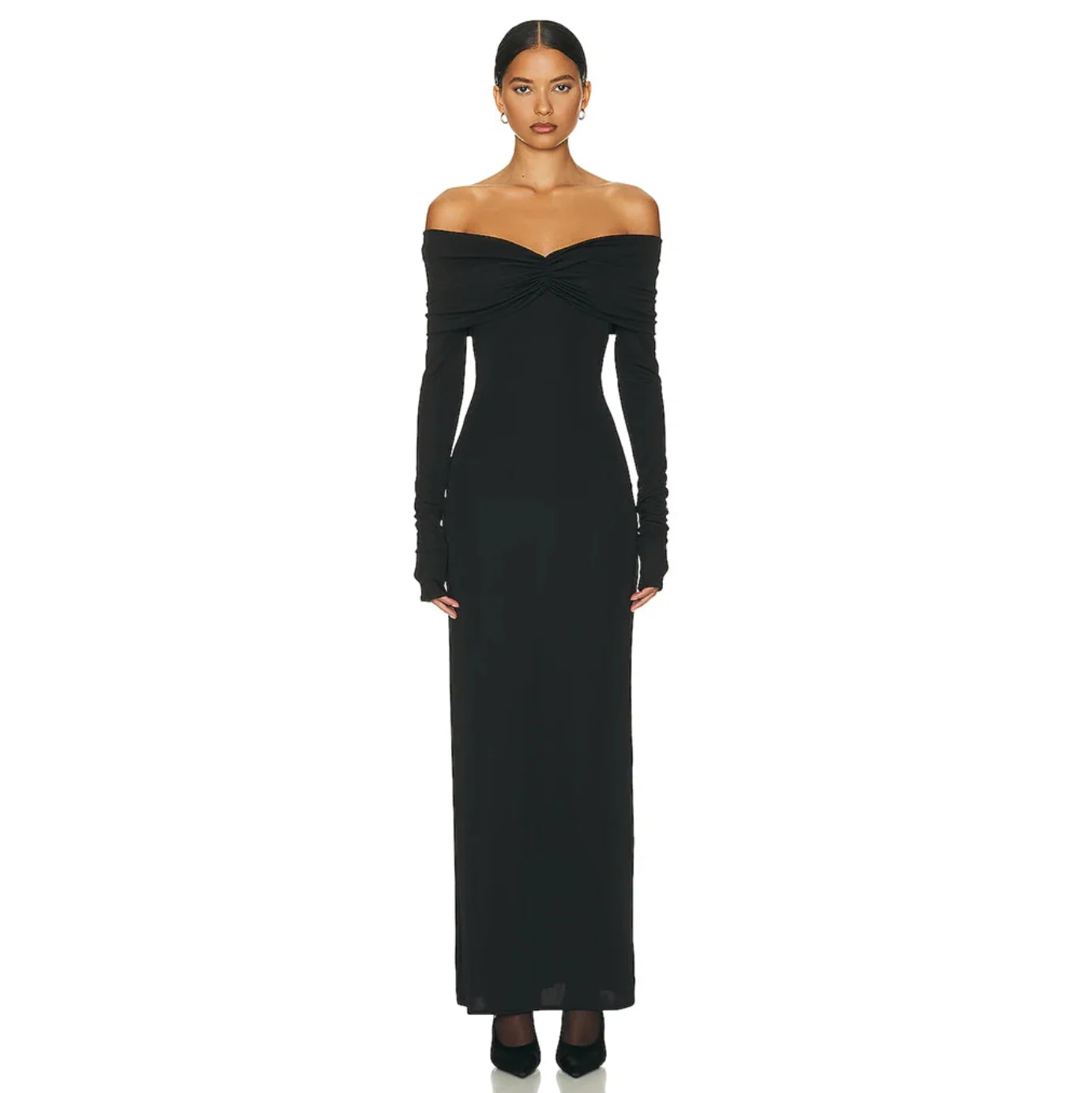 Premier Access Off Shoulder Maxi Dress - Image 10