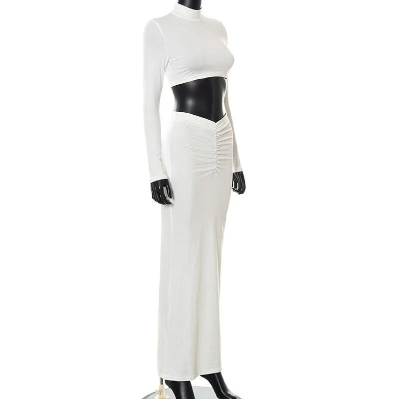 Pretty Time Ruched Two-Piece Set - Image 4