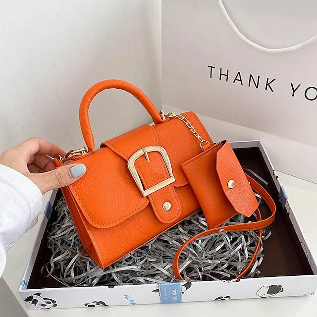 PU Bag Crossbody Daily Handbag Leather Durable - Image 5