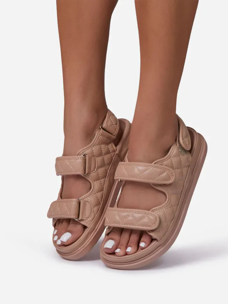 PU Double Velcro Sandals - Image 8