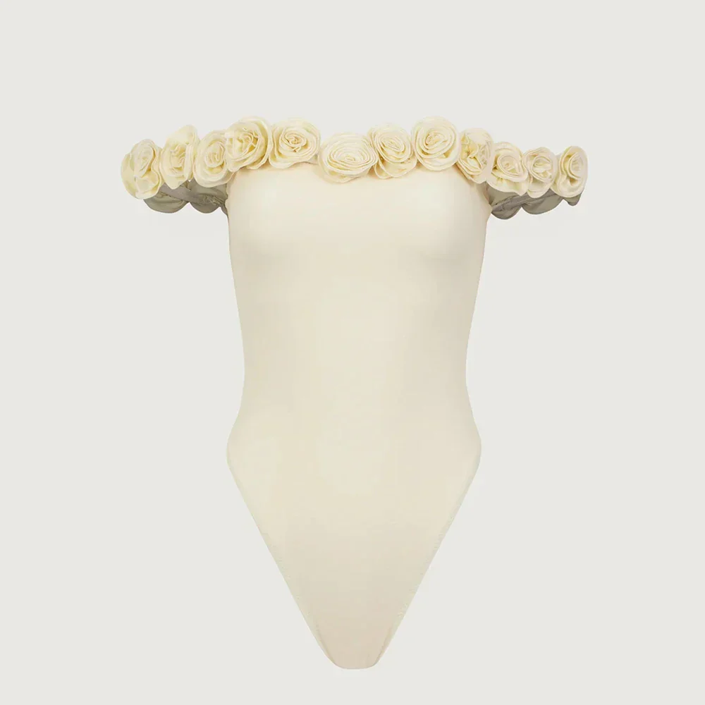 Radiant Bliss Off Shoulder One Piece - Image 5