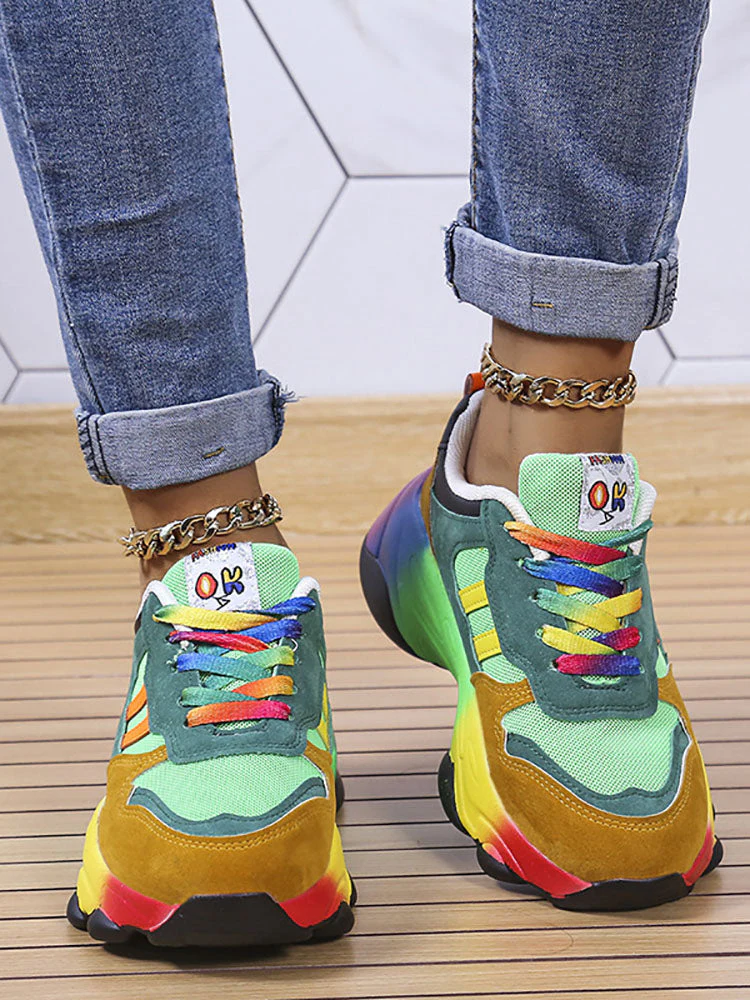 Casual Lace-up Sneakers - Image 11
