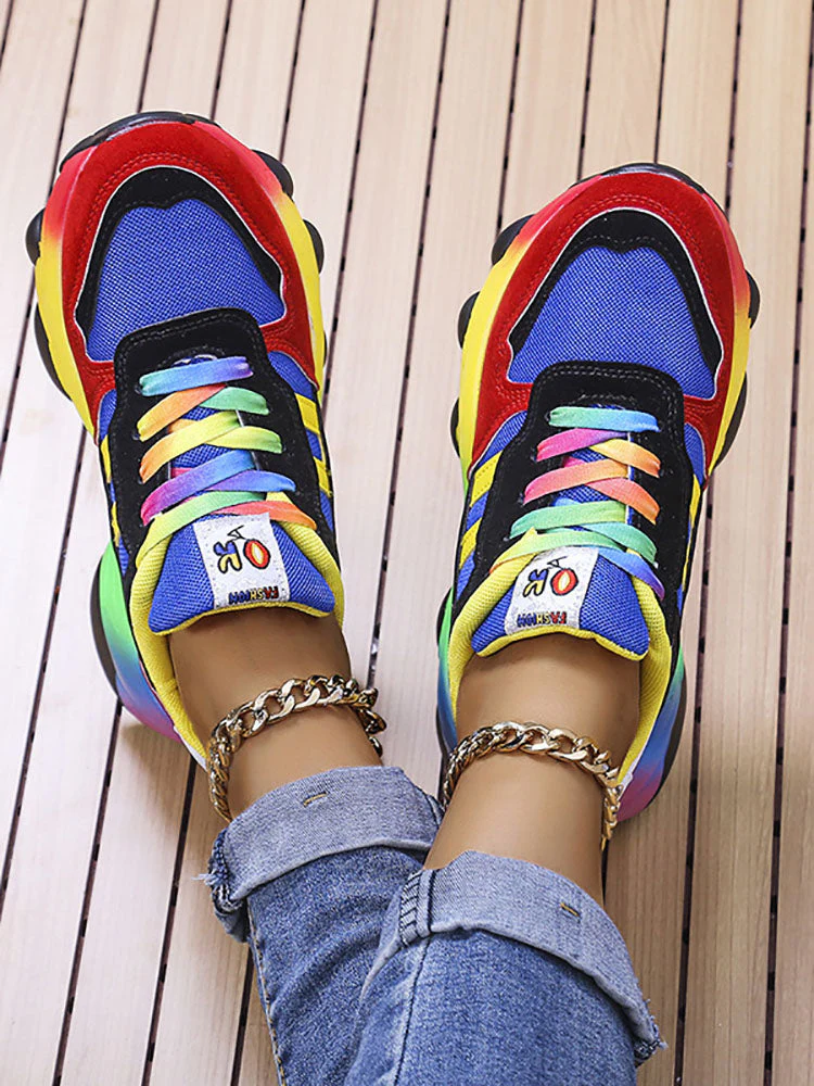 Casual Lace-up Sneakers - Image 4
