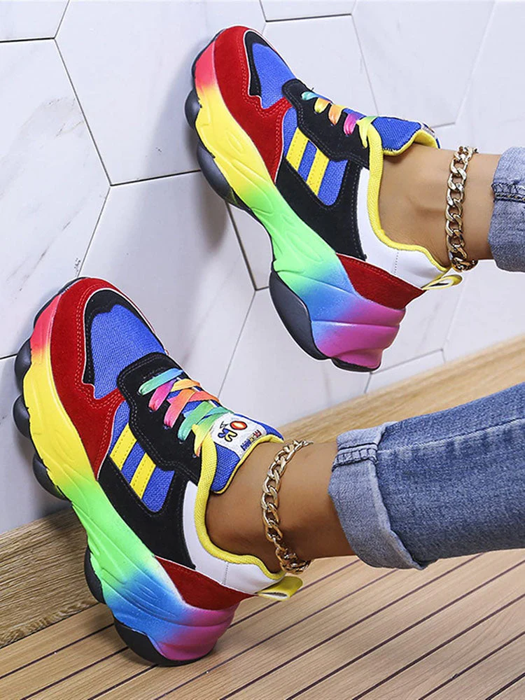 Casual Lace-up Sneakers - Image 6