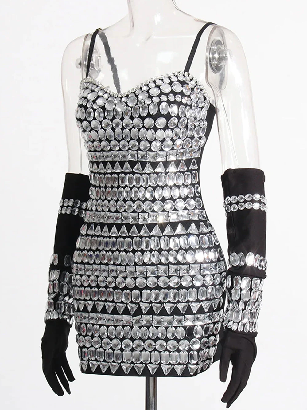 RAYE Embroidered Mini Dress - Image 12