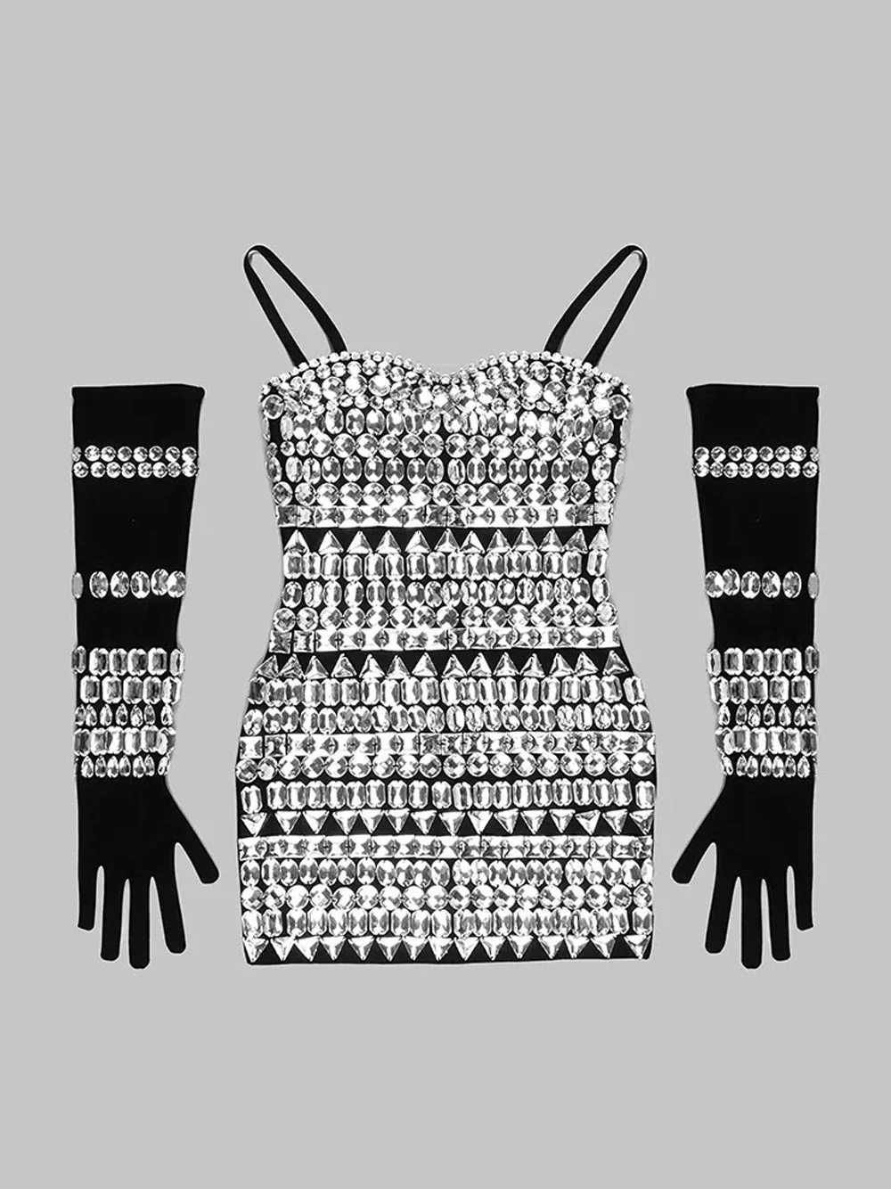RAYE Embroidered Mini Dress - Image 7