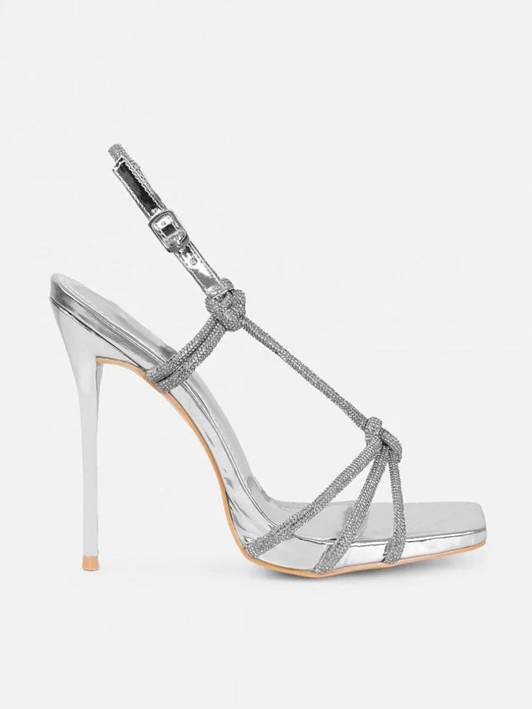 Rhinestone Knot Heels - Image 10
